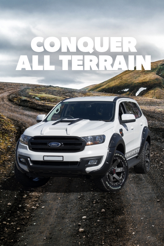 CONQUER ALL TERRAIN